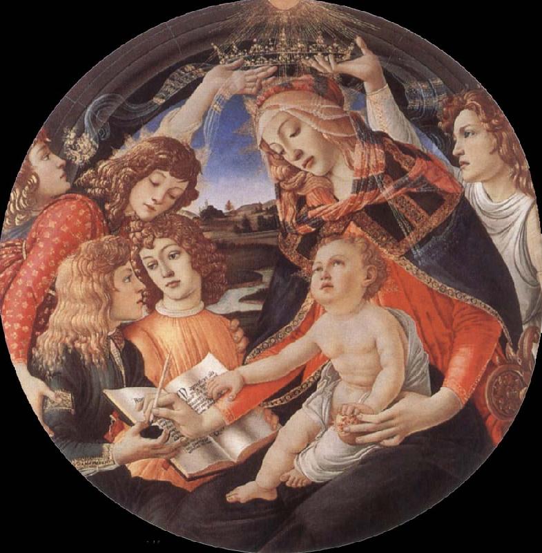 Sandro Botticelli Madonna of the Magnificat oil painting image